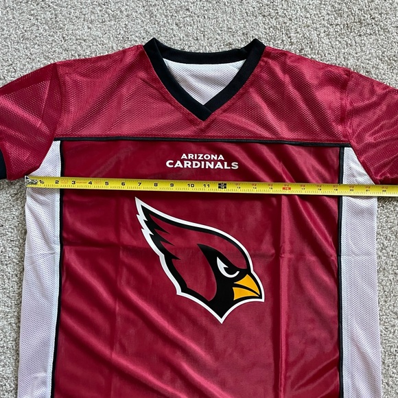 Youth XL Arizona Cardinals NFL Flag Football Reversible Jersey Red/White - Picture 7 of 12